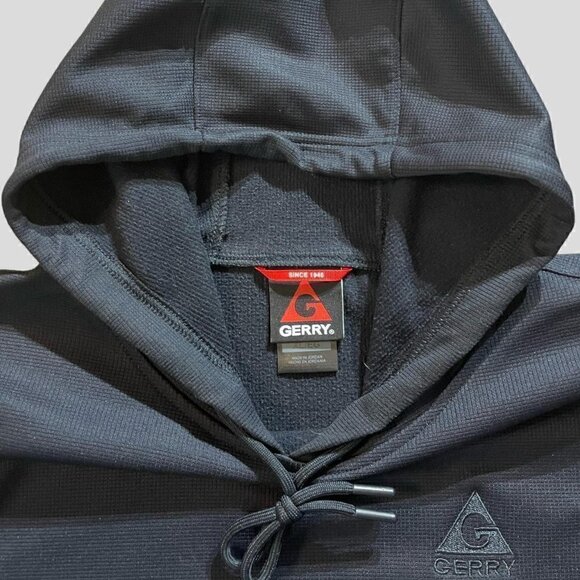 GERRY black gorp hoodie sweatshirt - Picture 5 of 8